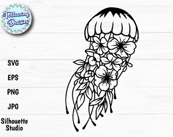 Download Jellyfish Mandala Etsy