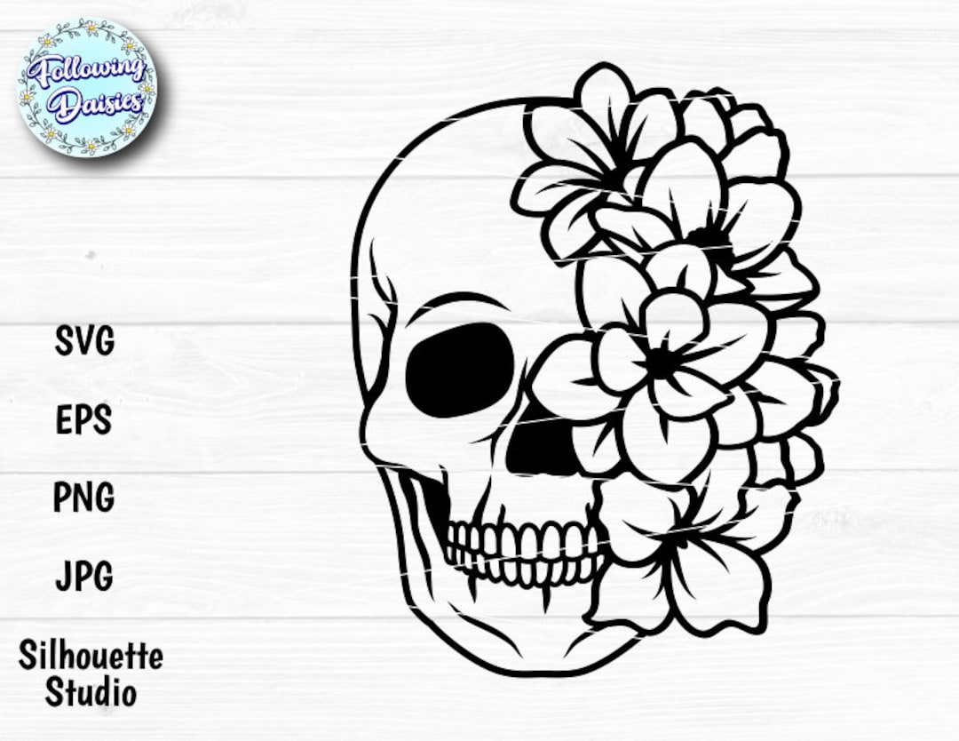 Tatouage Illustration Vintage Floral Crâne Anatomie Squelette Floral Illustration Gm1003565166 271117595