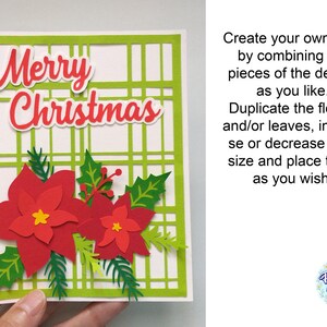 JULKORT SVG, God Jul, Kortmall, Julkort för Cricut, Julhälsningskort, Klippfiler för Cricut och Silhouette bild 3