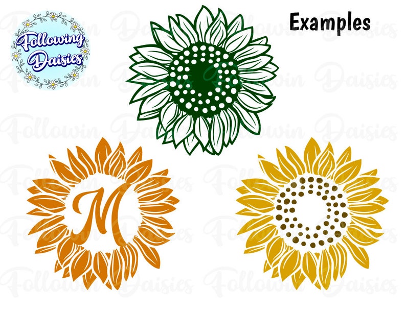 Download SUNFLOWER SVG Sunflower decorations Paper cut template Cut ...
