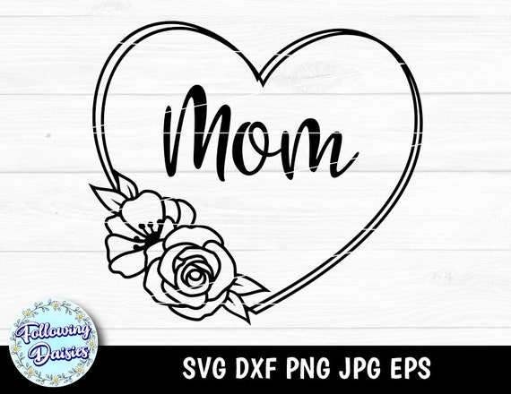 Je T'aime Maman SVG, Mom Quote for French Mother's Day Card or Mom Birthday  Gift Shirt Clipart Png and Silhouette Cut File Commercial Use -  Denmark