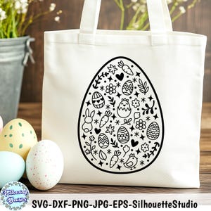 Pâques SVG, svg floral d'oeuf de Pâques, conceptions de svg d'oeuf de Pâques, svg de Joyeuses Pâques, svg d'oeuf de Pâques pour cricut, fichiers Svg pour cricut et silhouette