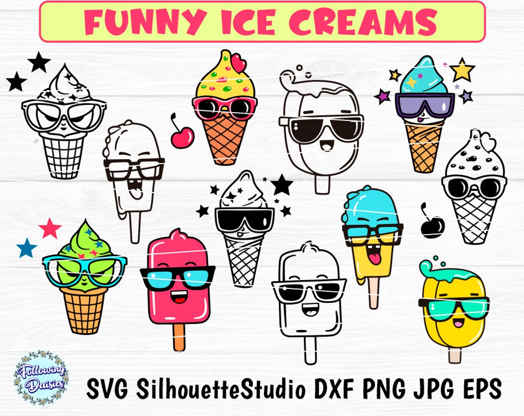 ICE CREAM SVG, Ice Cream Svg Layer, Summer Svg, Beach, Holidays, Ice ...