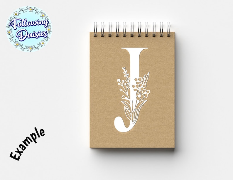 Free Free 282 Floral Letter J Svg SVG PNG EPS DXF File