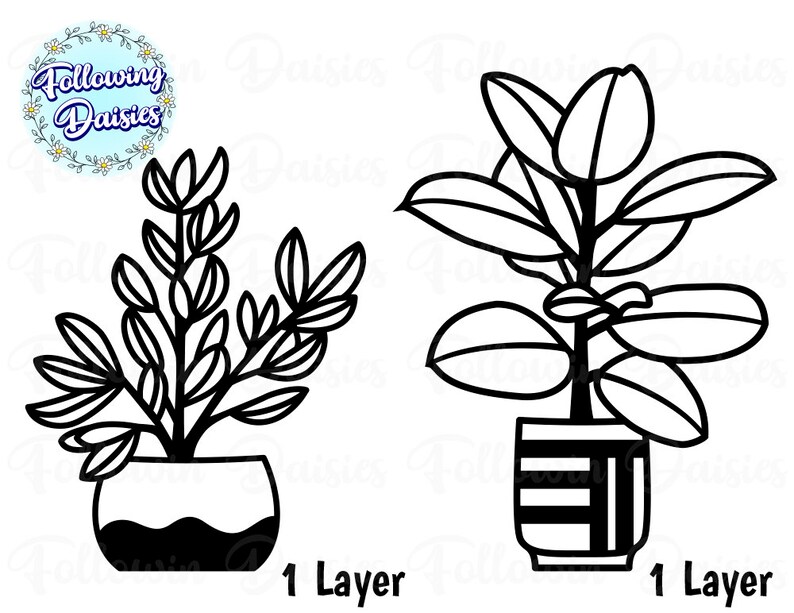 Free Free 170 Silhouette Flower Pot Svg SVG PNG EPS DXF File
