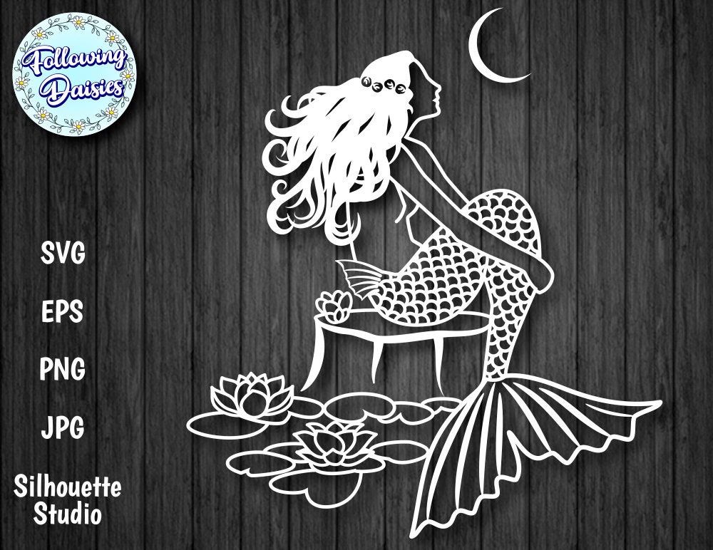 Free Free 255 Vector Mermaid Svg SVG PNG EPS DXF File