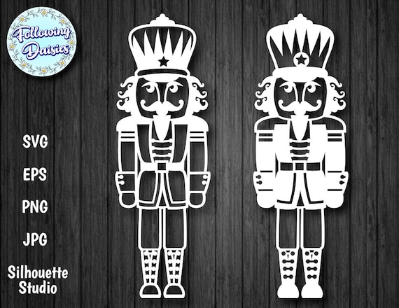 Download The Nutcracker In Svg Christmas Templates En Svg Christmas Etsy