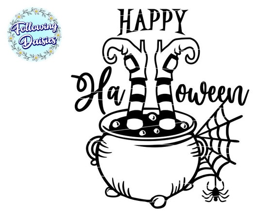 Chaudron Magique De Sorcière D'Halloween De Dessin Animé Clip Art Libres De  Droits, Svg, Vecteurs Et Illustration. Image 87838467