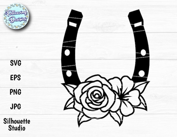 HERRADURA SVG Herradura con flores Herradura floral Flores - Etsy México HERRADURA SVG Herradura con flores Herradura floral Flores - Etsy México