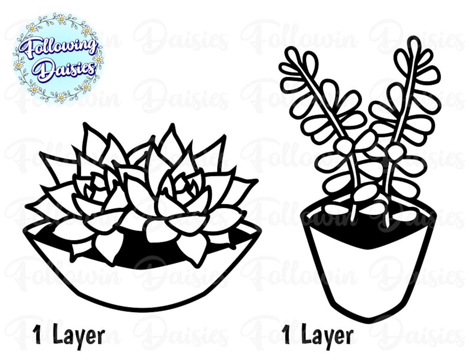 Free Succulent Printables Free Printable Templates - vrogue.co