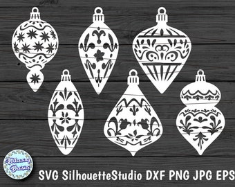 CHRISTMAS BALLS SVG, Christmas ornaments svg bundle, Christmas ornamet svg files, Christmas decorations, Svg files for Cricut and Silhouette