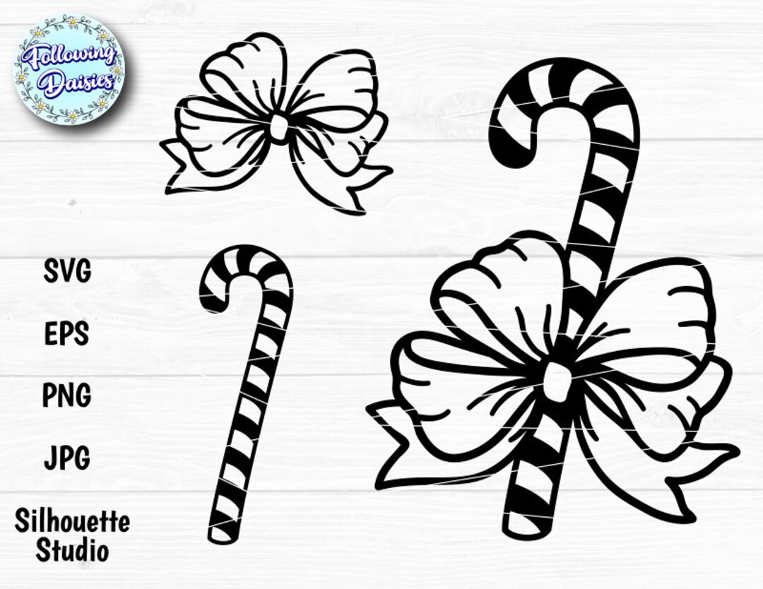 CANDY CANE in SVG, Christmas Decorations, Candy Cane With a Bow, Christmas Ornaments, Ribbon, Svg Files for Cricut and Silhouette - Etsy candy-cane-in-svg-christmas-decorations-candy-cane-with-a-bow-christmas-ornaments-ribbon-svg-files-for-cricut-and-silhouette-etsy