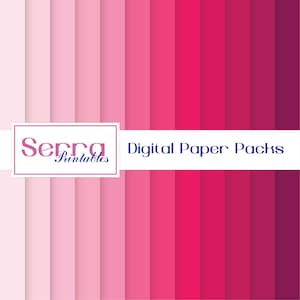 Shades of Pink Digital Paper Pack