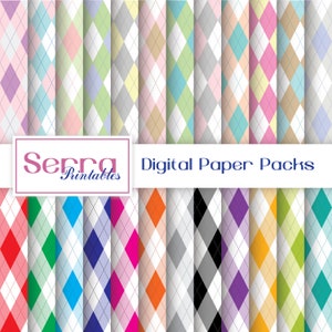 Naadloze Argyle patronen, naadloze Argyle digitale papier, naadloze Argyle texturen