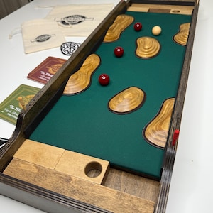 Mini TerraBall Game - Wooden Game for Tabletop