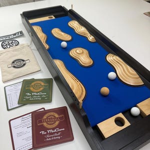 Mini TerraBall Game - Wooden Game for Tabletop