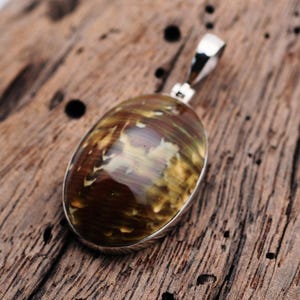 Handmade 925 Sterling Silver Pendant, Unique Artisan Jewelry Gift, Handcrafted Silver Necklace