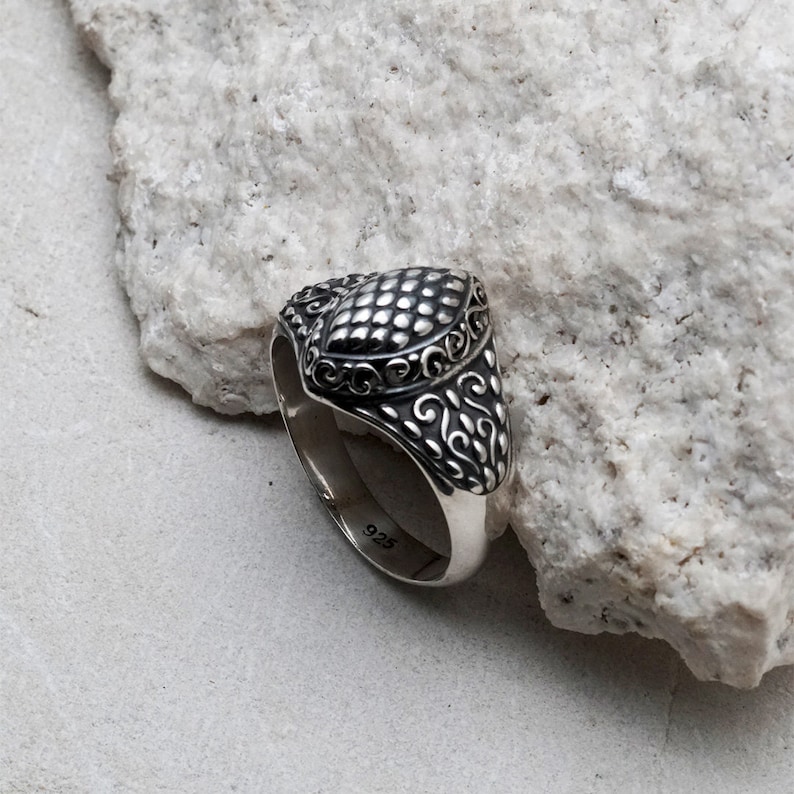 925 Sterling Silver Ring Solid, Rice Ring | Handmade Jewelry - Etsy