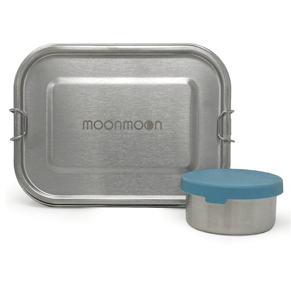 Stainless Steel Lunch Box & Small 150ml Snack Pot | Reusable and Plastic Free