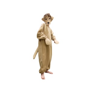Dog Onesie Costume Labrador Adult and Child Sizes Book Day Party Golden Mask and Paws Theatre School Play Etsy UK