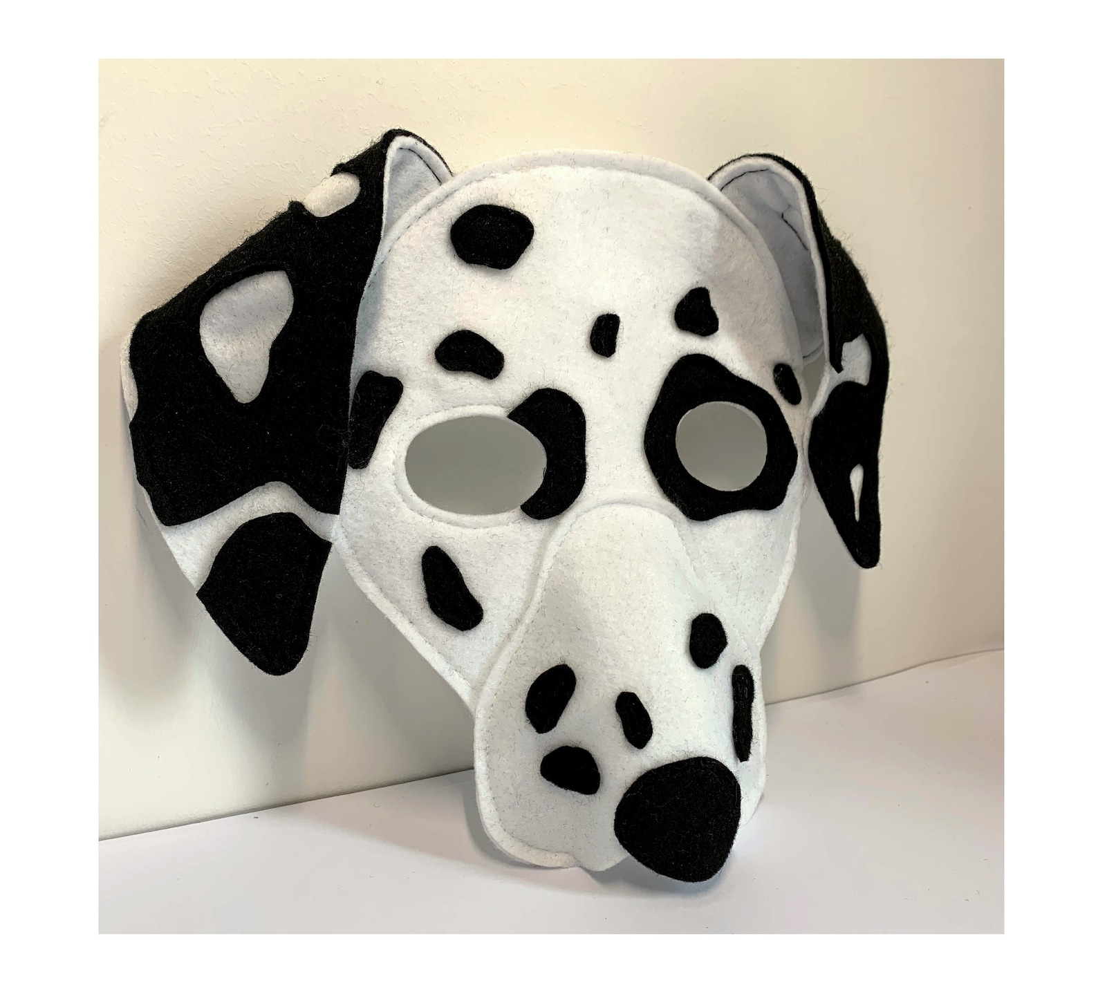 Dalmatian mask costume 101 Dalmatians Child and adult size | Etsy