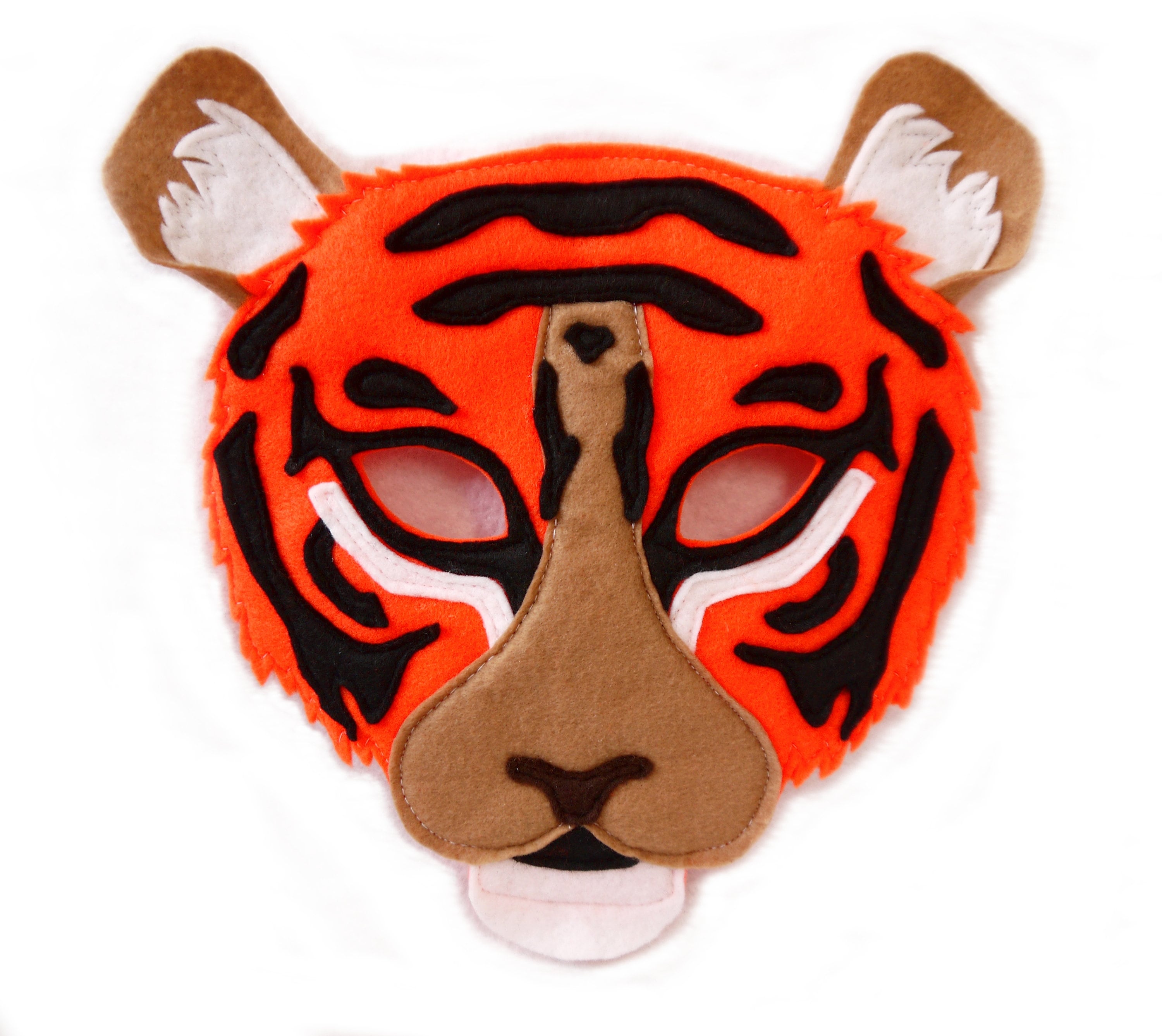 Tiger costume mask child and adult size Halloween, jungle, book day, zoo  costume, Jungle book