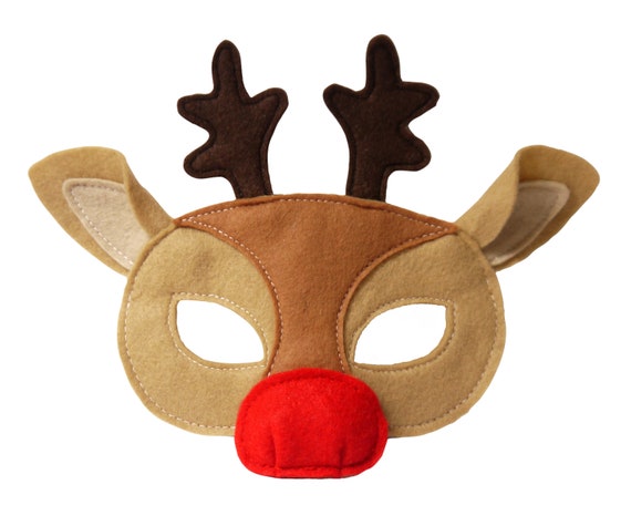 La Maschera Di Rudolph La Renna Dal Naso Rosso - Foto 3