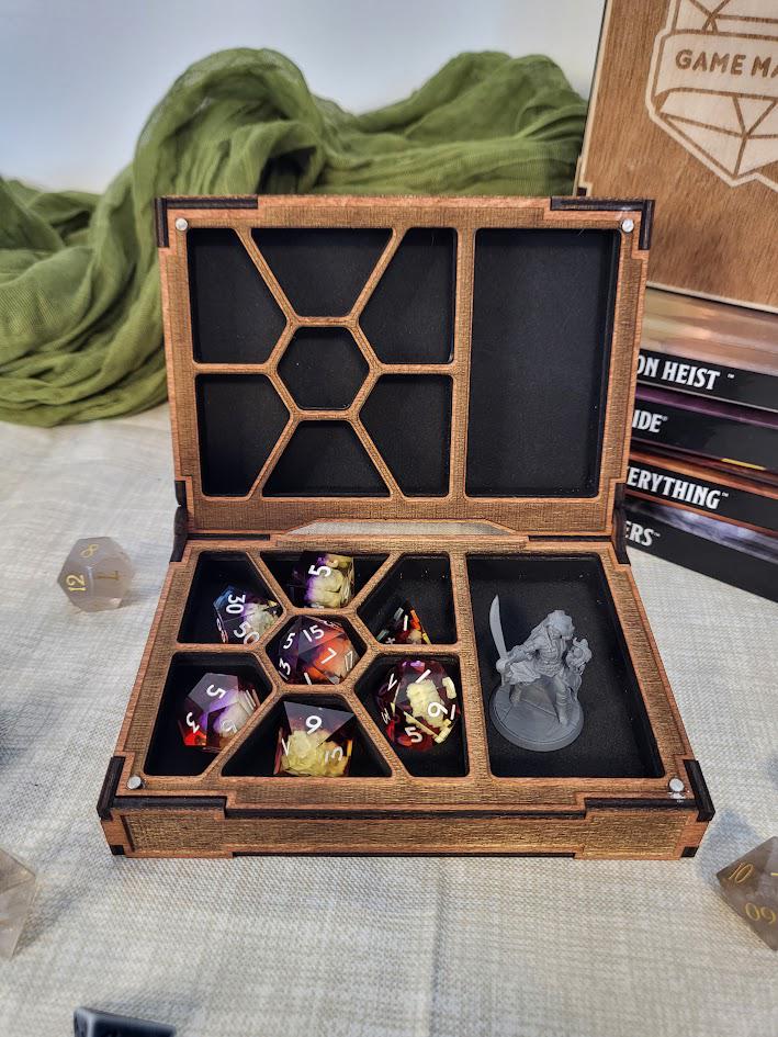 Dnd Mini Box Dnd Dice and Minifigure Box, Laser Cut Plywood - Etsy Australia