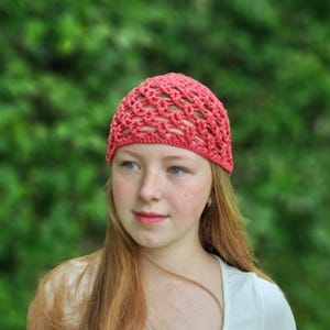 Crochet   Mesh Hat, All Color Skull Cap, Netted Mesh Beanie, Handmade hat
