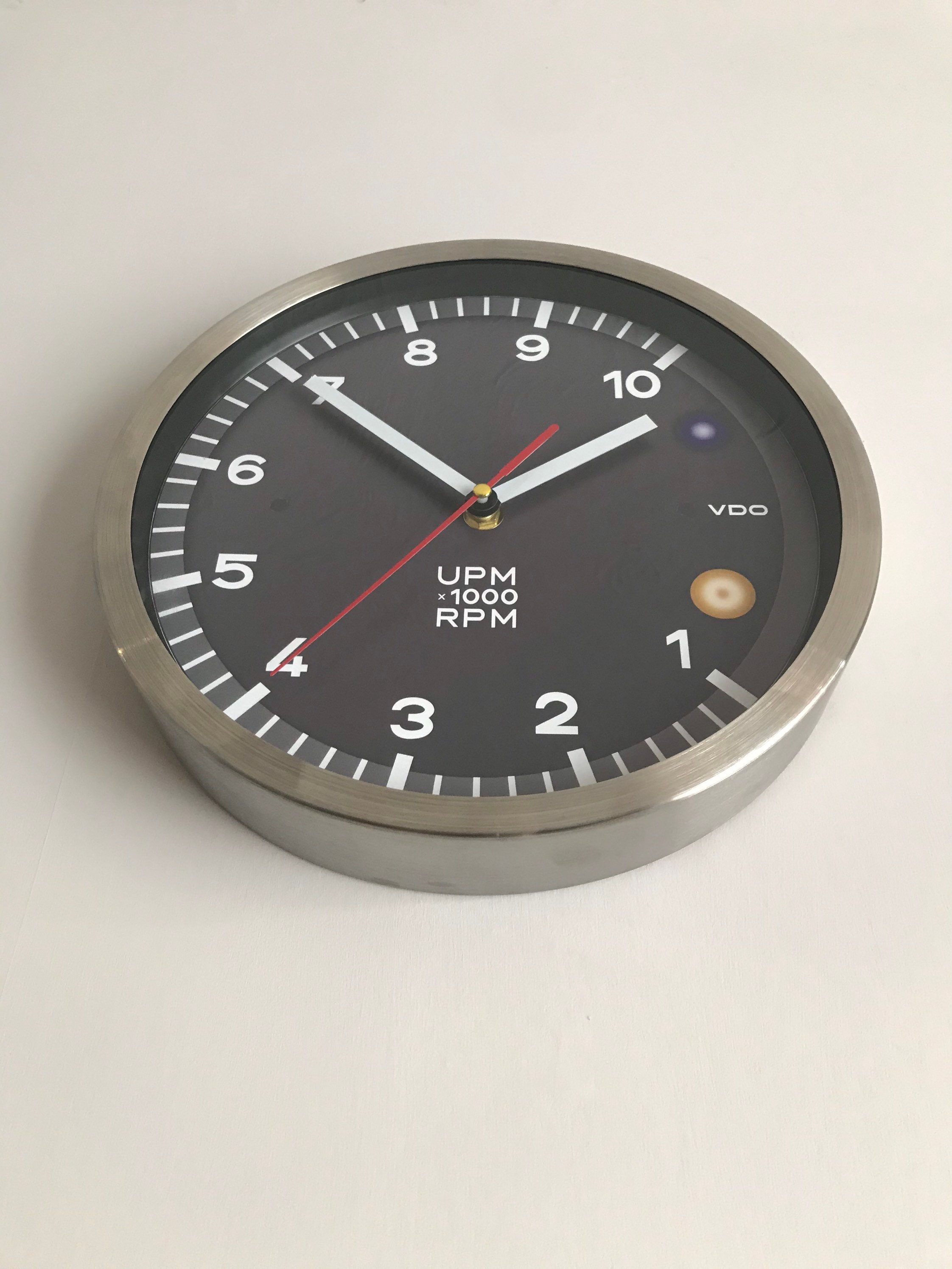 Porsche 917 Tachometer Wall Clock Stainless Steel Rare Le Mans Etsy