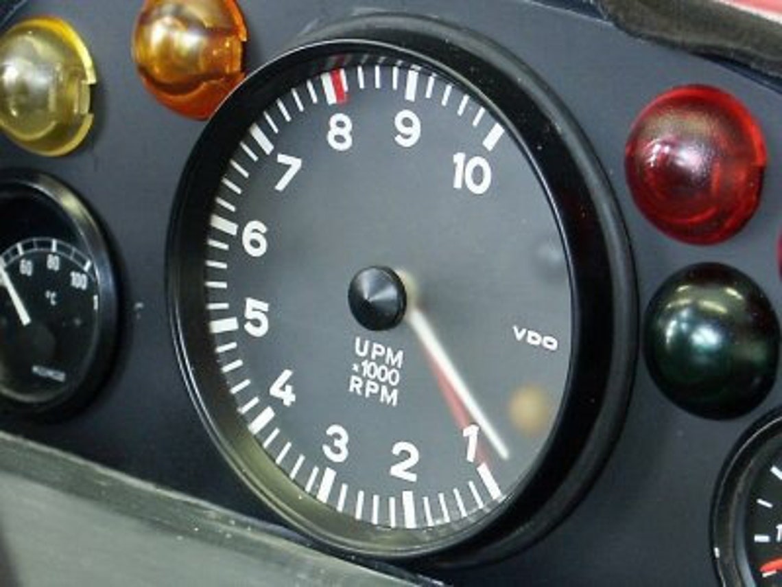 Porsche 917 Tachometer Wall Clock Stainless Steel Rare Le Mans Etsy