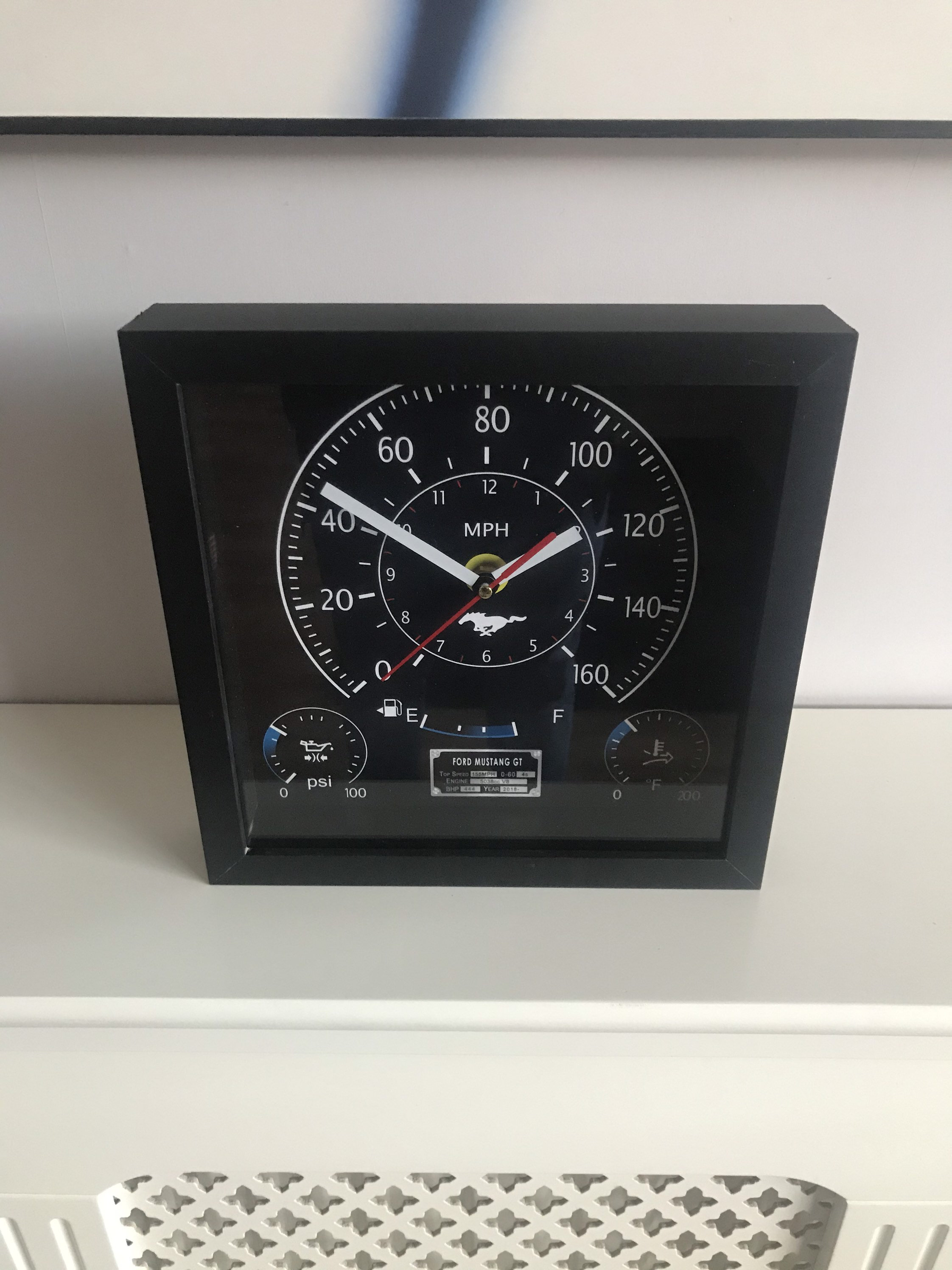 Ford Mustang GT Speedometer Wall Clock Desk Clock Rare Etsy