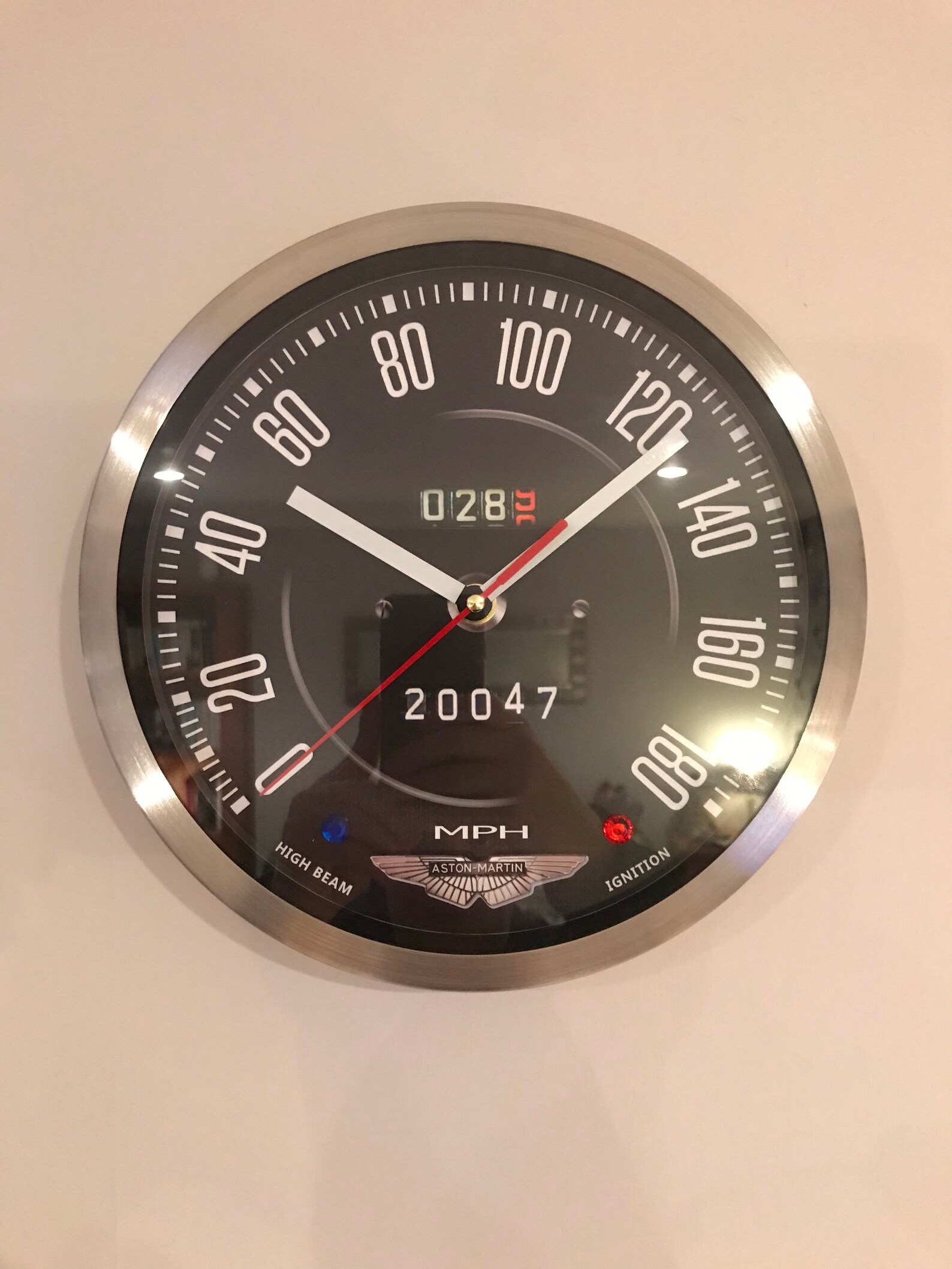 Aston Martin DB5 Speedometer 3D Wall Clock Stainless Steel Etsy