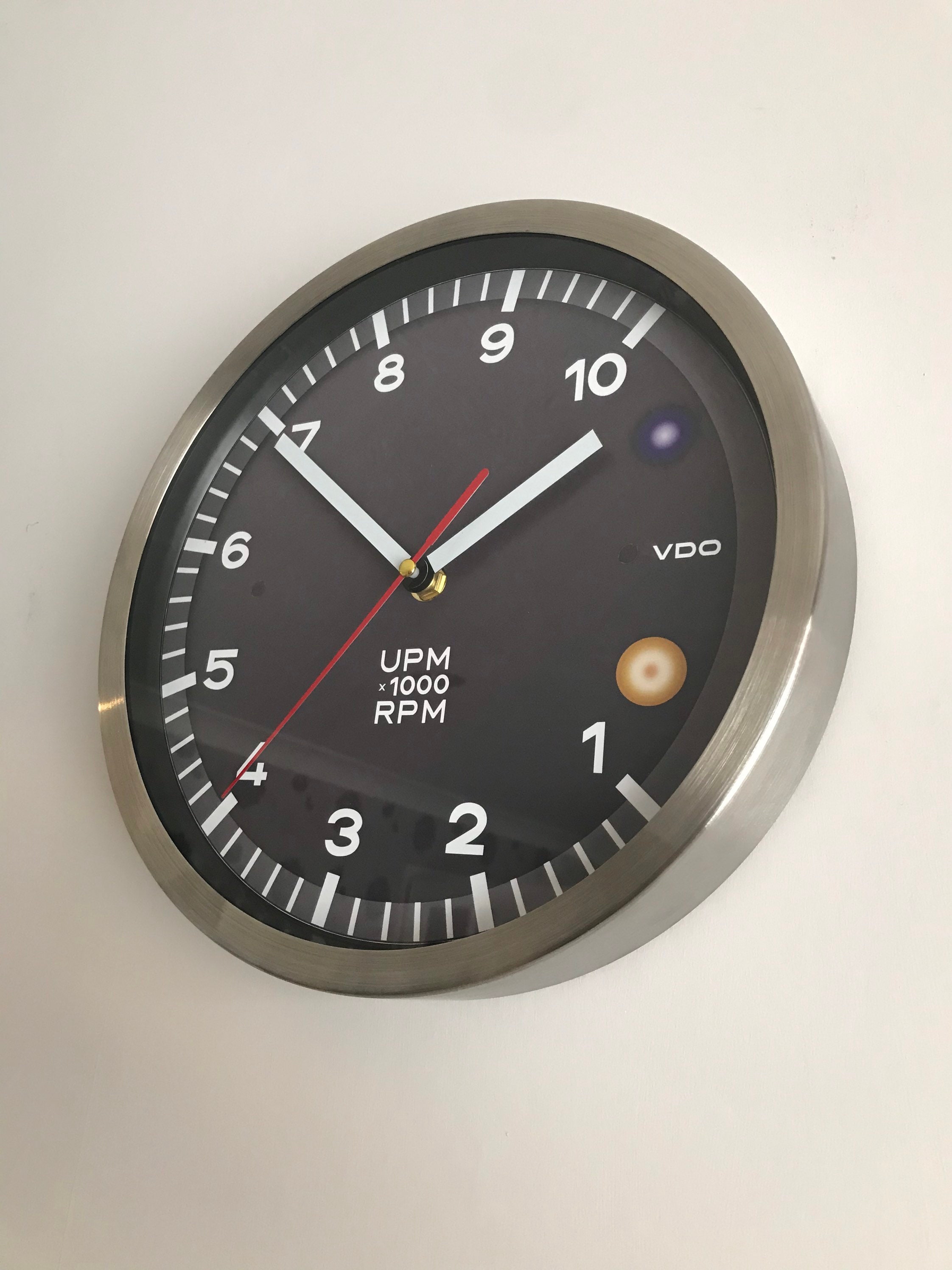 Porsche 917 Tachometer Wall Clock Stainless Steel Rare Le Mans Etsy