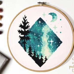 PIC] Stunning Starry Floss Drops : r/CrossStitch