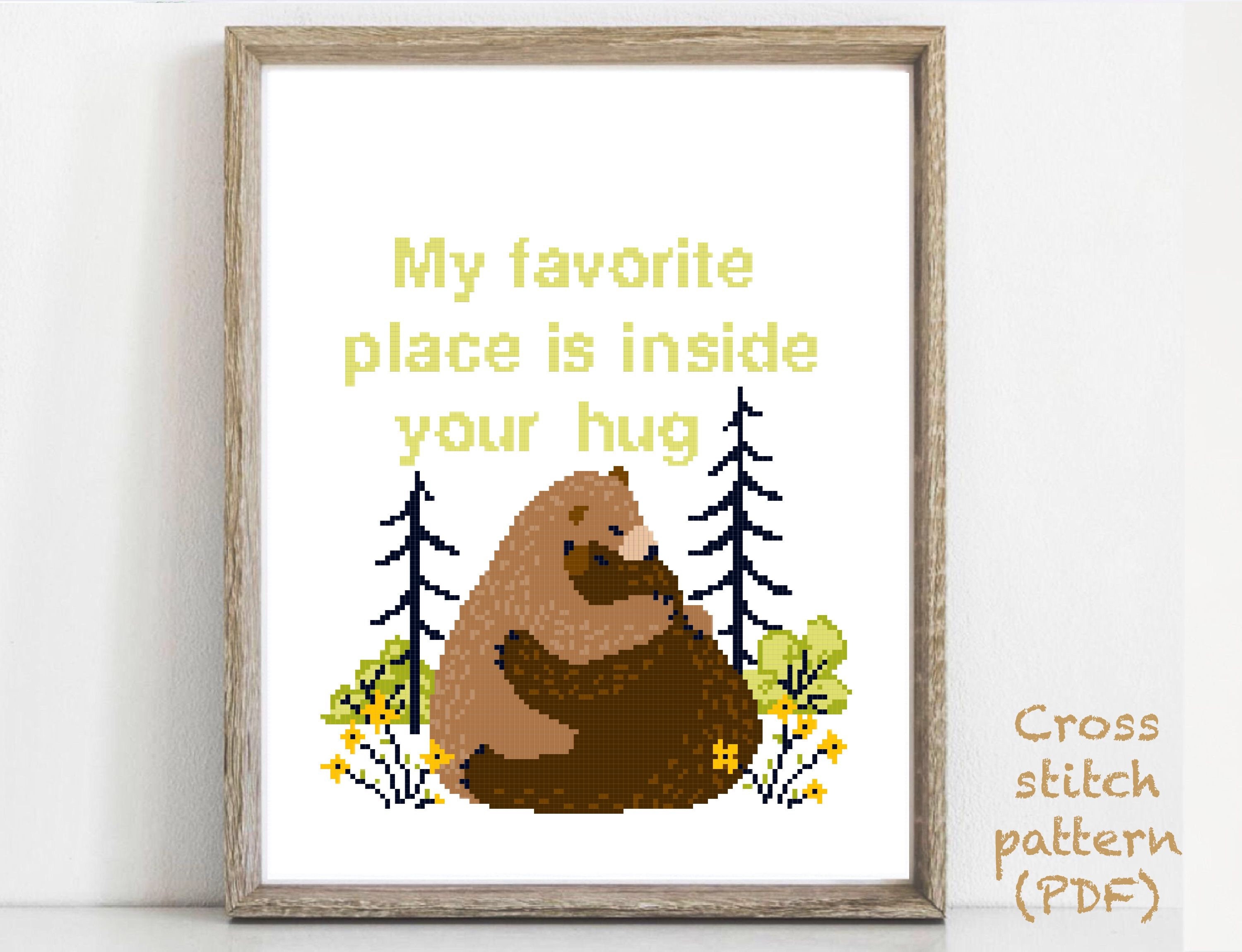 My favorite place is inside your hug Hand & Bath Towel by catmustache