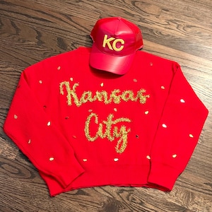 Kansas City Arrowhead Sweater, Kansas City Football Sweater