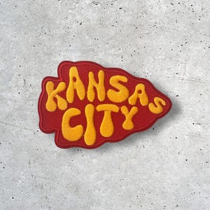 Kansas City Patch, KC Patch, Hat Patch, Jacket Patch, Iron On Patch