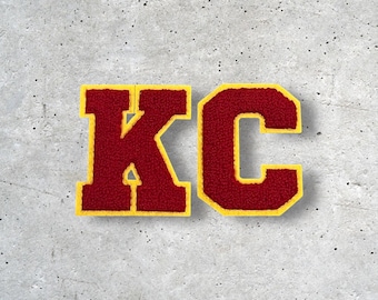 Kansas City Patch, KC Patch, Hat Patch, Jacket Patch, Iron On Patch