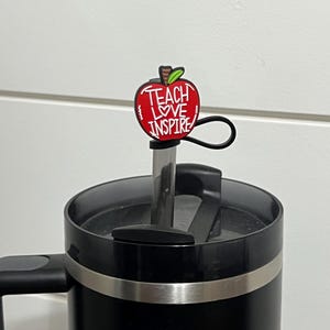 Teacher straw topper (10mm)