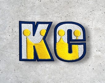 Kansas City Patch, KC Patch, Hat Patch, Jacket Patch, Iron On Patch