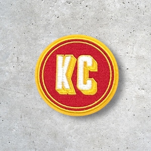 Kansas City Patch, KC Patch, Hat Patch, Jacket Patch, Iron On Patch