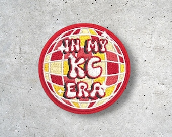 Kansas City-märke, KC-märke, hattmärke, jackmärke, strykmärke