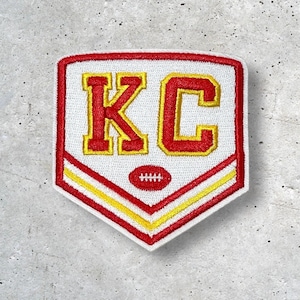Kansas City Patch, KC Patch, Hat Patch, Jacket Patch, Iron On Patch