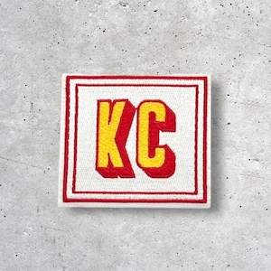 Kansas City Patch, KC Patch, Hat Patch, Jacket Patch, Iron On Patch