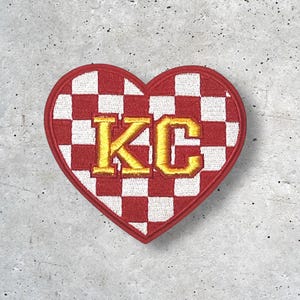 Kansas City Patch, KC Patch, Hat Patch, Jacket Patch, Iron On Patch