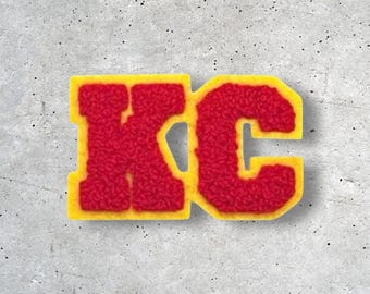 Small Kansas City Patch, KC Patch, Hat Patch, Jacket Patch, Iron On Patch