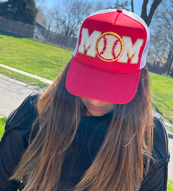 Softball Mom Patch Hat Softball Mom Patch Hat
