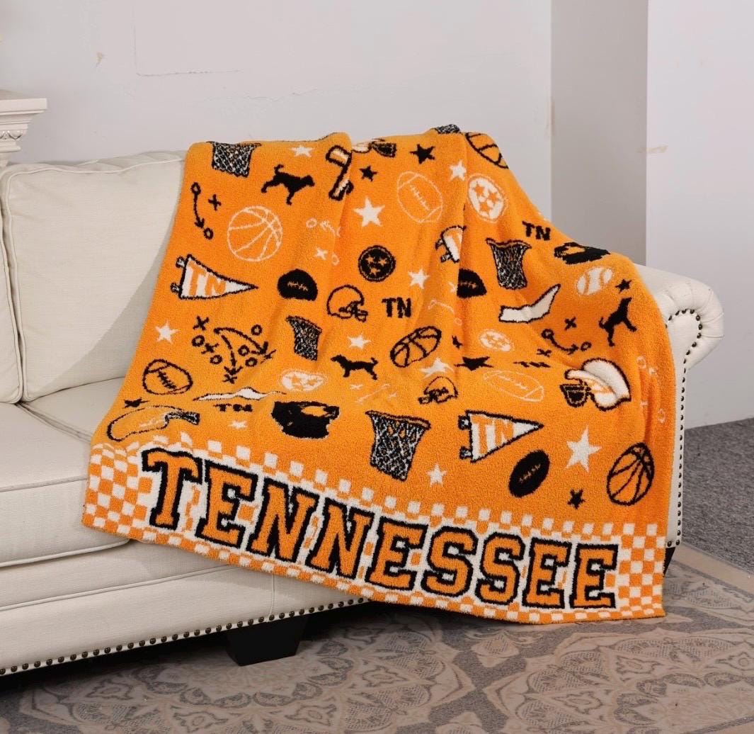 Tennessee Blanket, 100% Polyester Microfiber, Game Day Blanket