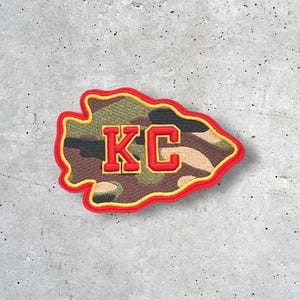 Kansas City Patch, KC Patch, Hat Patch, Jacket Patch, Iron On Patch
